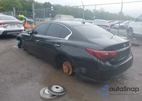 2019 Infiniti Q50 3.0T Red Sport 400 из США, поврежденный, VIN JN1FV7AR4KM800090